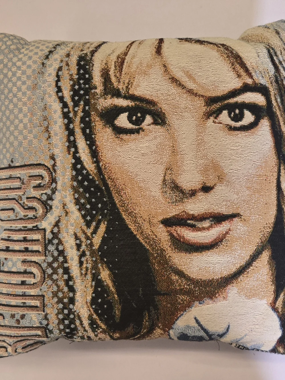 Vtg 2000 Britney Spears Tapestry Throw Pillow Official Britney Brands Y2K Rare
